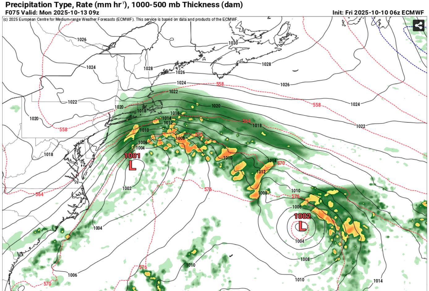 upcoming inclement weather
