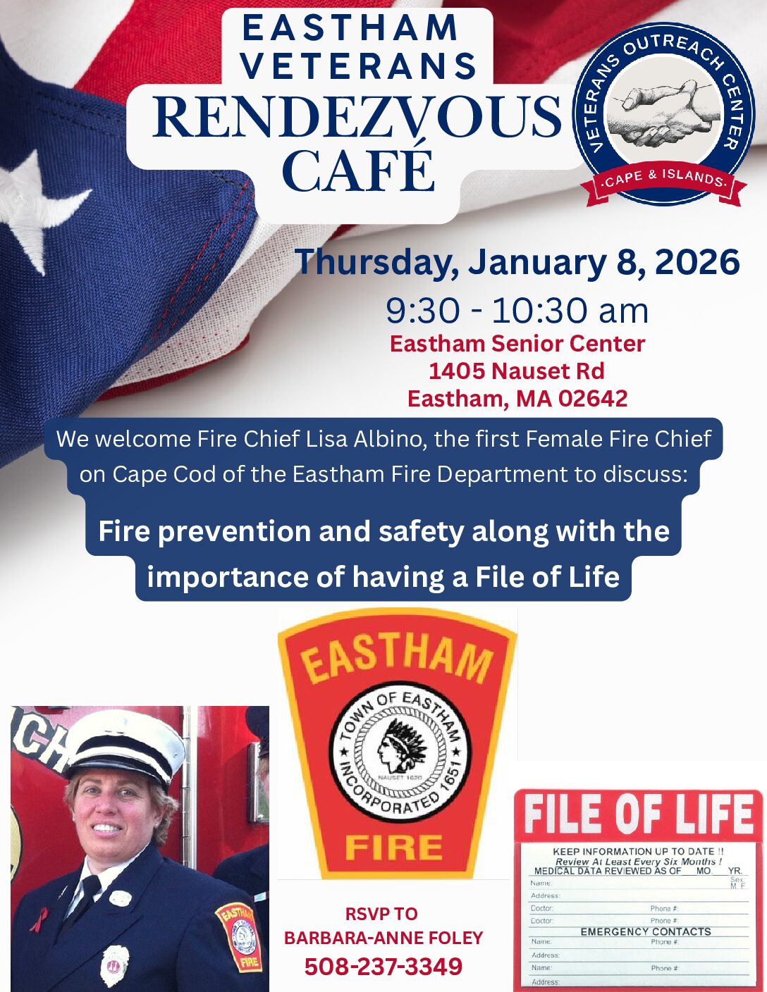 thu 8 jan 2026: eastham veteran rendezvous cafe