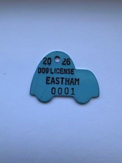 Town Update: 2026 DOG TAGS for Eastham, MA
